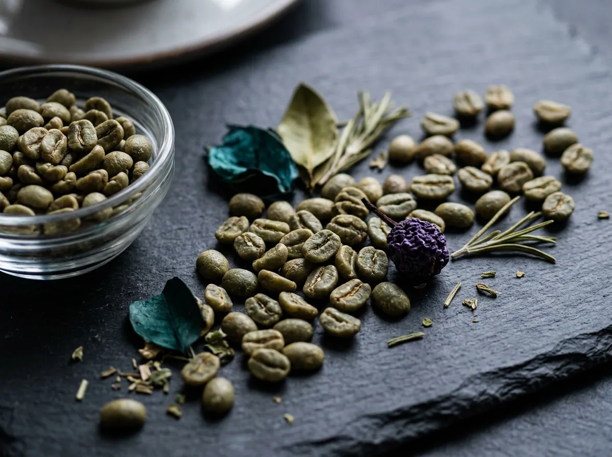 Green coffee bean extract - plant-based supplement for active lifestyle